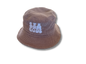 Corduroy Hat- White/ Pinky Beige