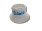 Corduroy Hat- off white/teal
