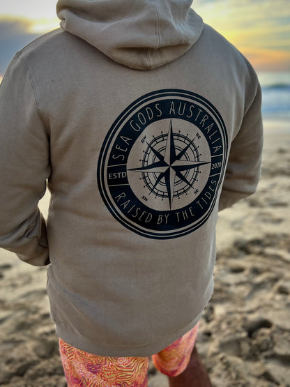 Poseidon- Tan Hoodie