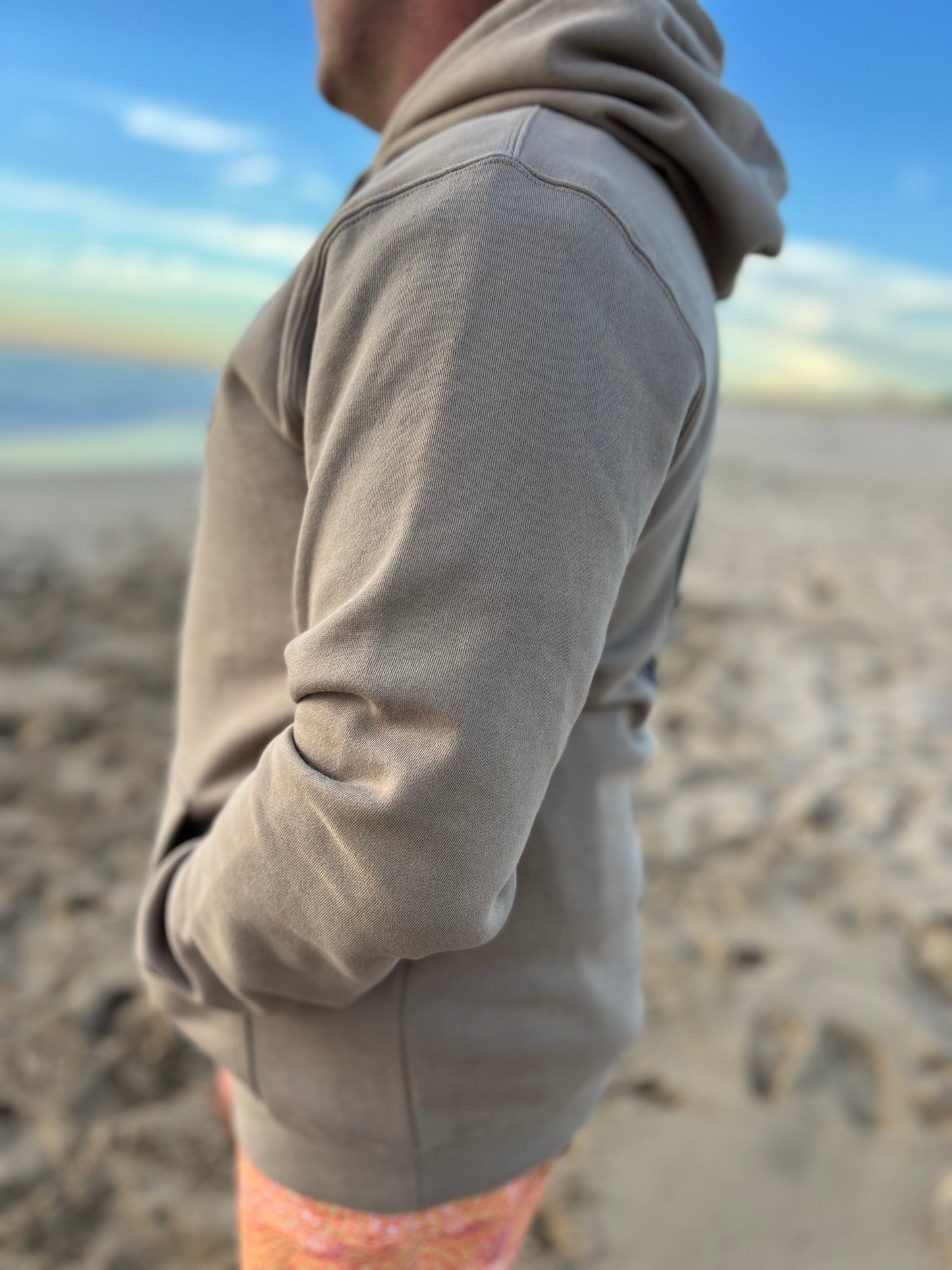 Poseidon- Tan Hoodie
