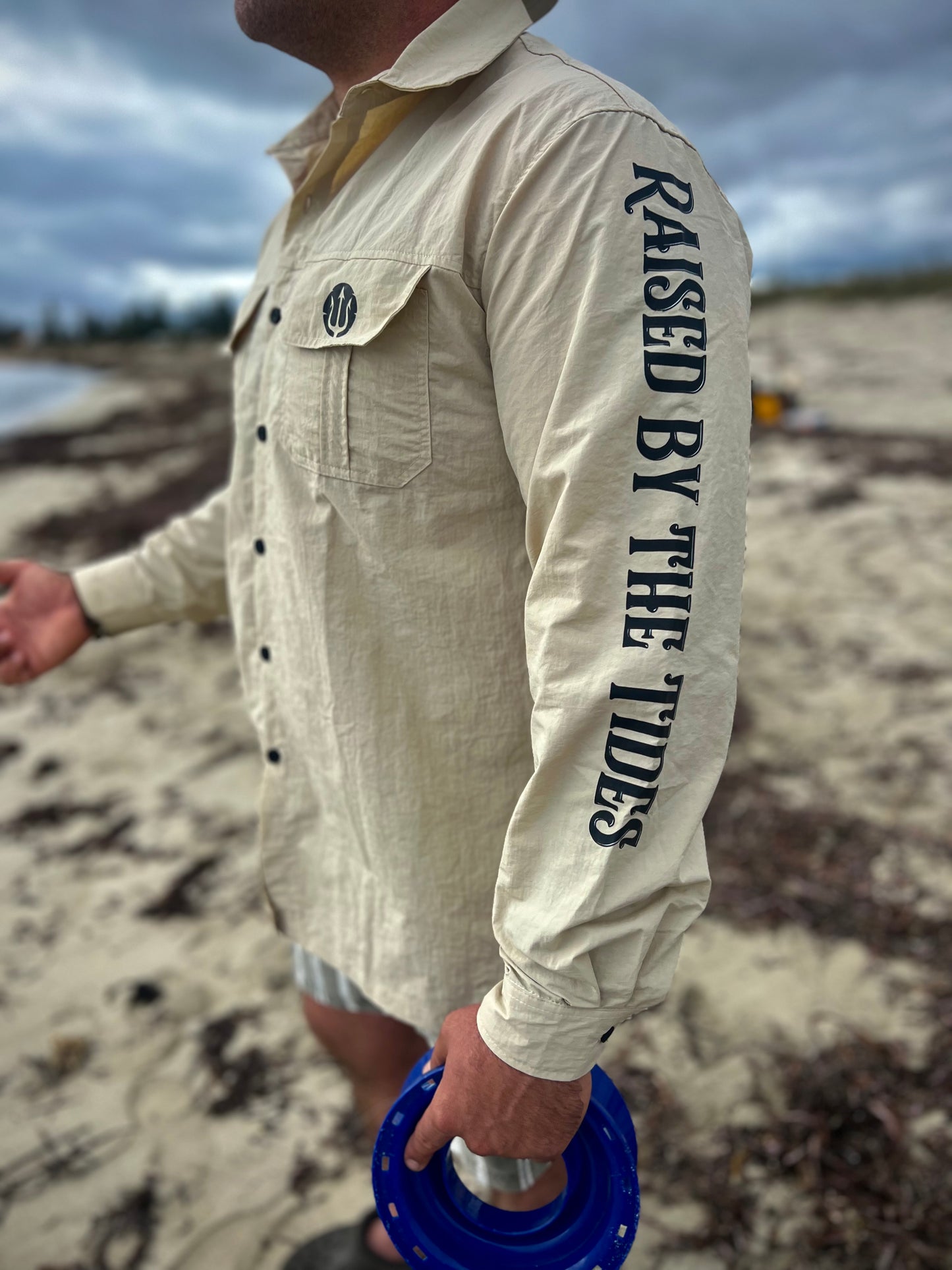 Davy Jones-Vented Button Up Fishing Shirt