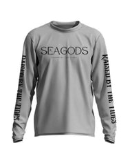Load image into Gallery viewer, Cetea- Long Sleeve Fishing Shirt Grey
